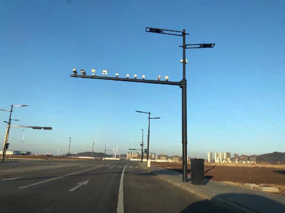 成都市黑龙江佳木斯综合路灯杆项目